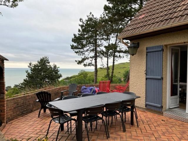 Maison Le Coteau Plage Vue Mer, 8 Pers. Petit Caux Exteriör bild